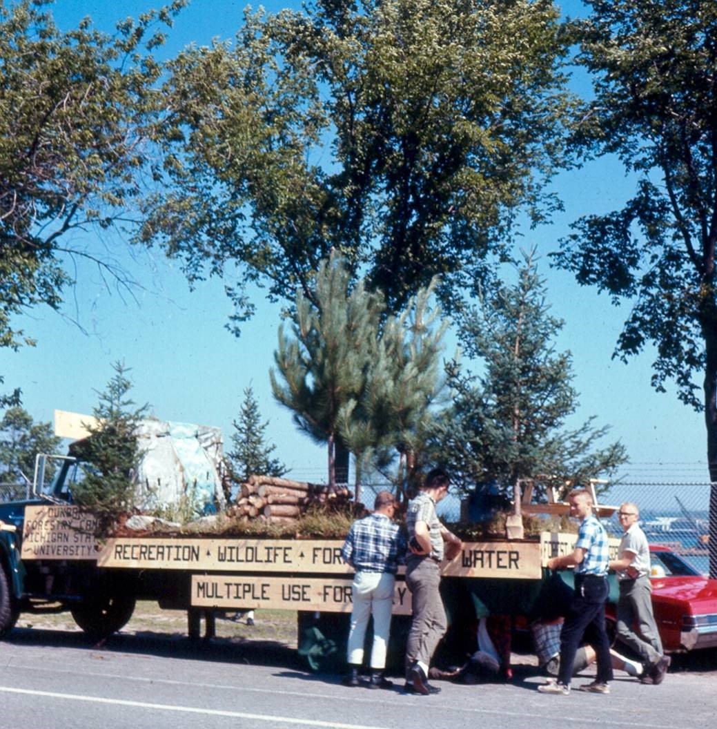 Dunbar Camp Entry in Parade at Sault Ste Marie